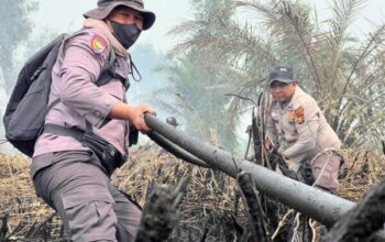 Polda Riau Tangani 45 Kasus Karhutla, 49 Orang Jadi Tersangka dan 2.958 Hektare Terbakar