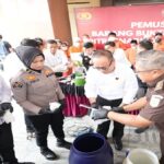 Polda Sumsel Musnahkan Narkoba Rp2,18 Miliar dan Amankan 29 Ter-sangka dari 20 Kasus