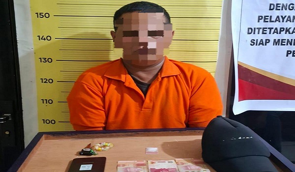 Polres Taput Amankan Pria Diduga Edarkan Sabu