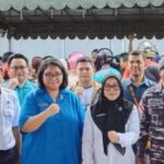 Sambut HUT ke-81 TNI AL dan RRI, Lanal Nabire Gelar Donor Darah dan Pangan Murah