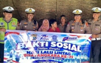 Sambut Hari Lalu Lintas Bhayangkara ke-71