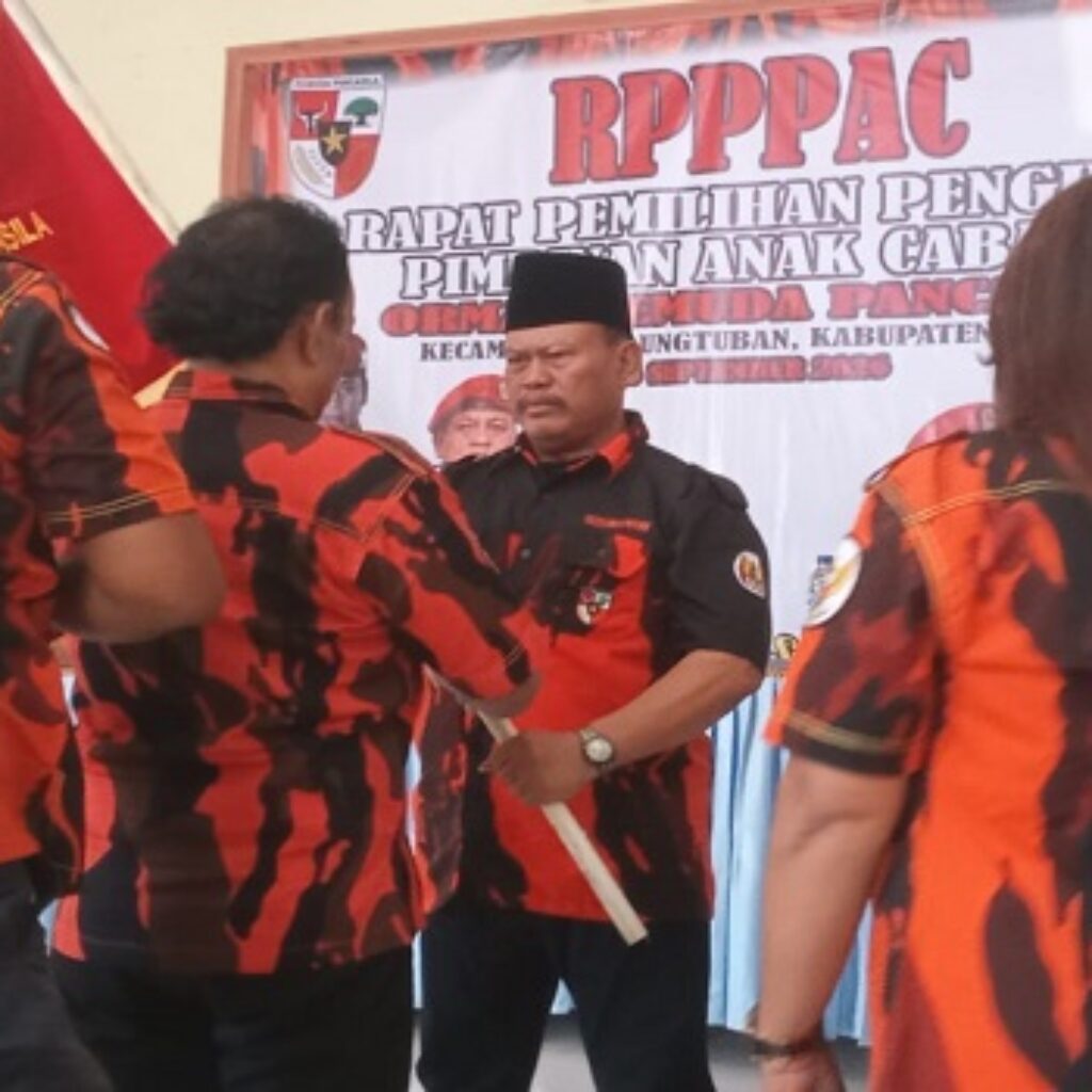 Terpilih Secara Aklamasi, Sutrisno Resmi Pimpin PAC Pemuda Pancasila Kedungtuban