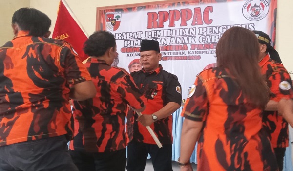 Terpilih Secara Aklamasi, Sutrisno Resmi Pimpin PAC Pemuda Pancasila Kedungtuban