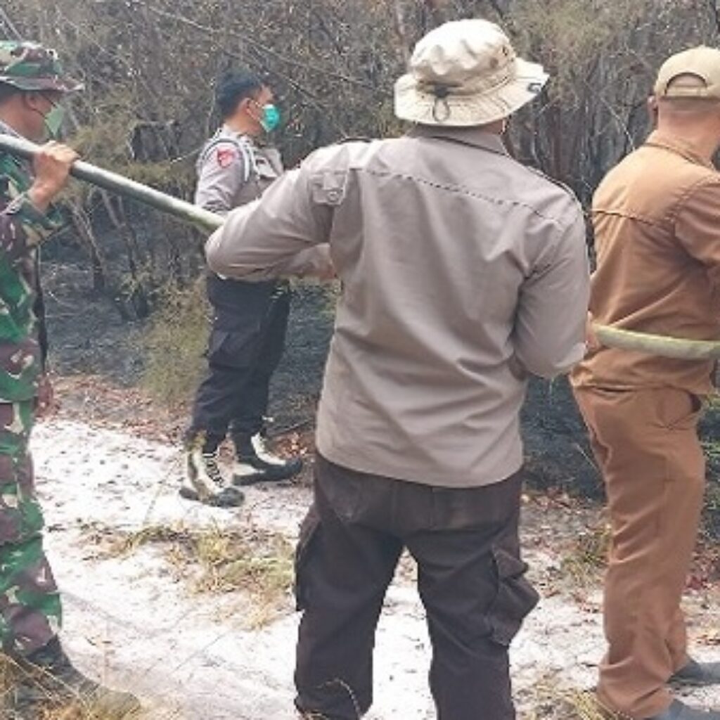 Uji Cairan X-Fire, Polres Ketapang Fokus Cegah Bara Karhutla di Lahan Gambut
