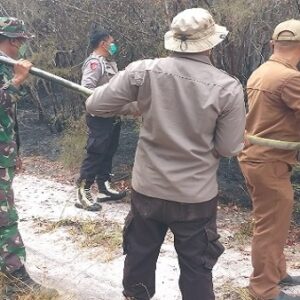 Uji Cairan X-Fire, Polres Ketapang Fokus Cegah Bara Karhutla di Lahan Gambut