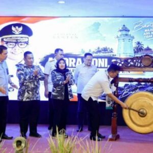 Andra Soni Buka Rakerda Bapera Banten, Ini Pesannya untuk Pemuda