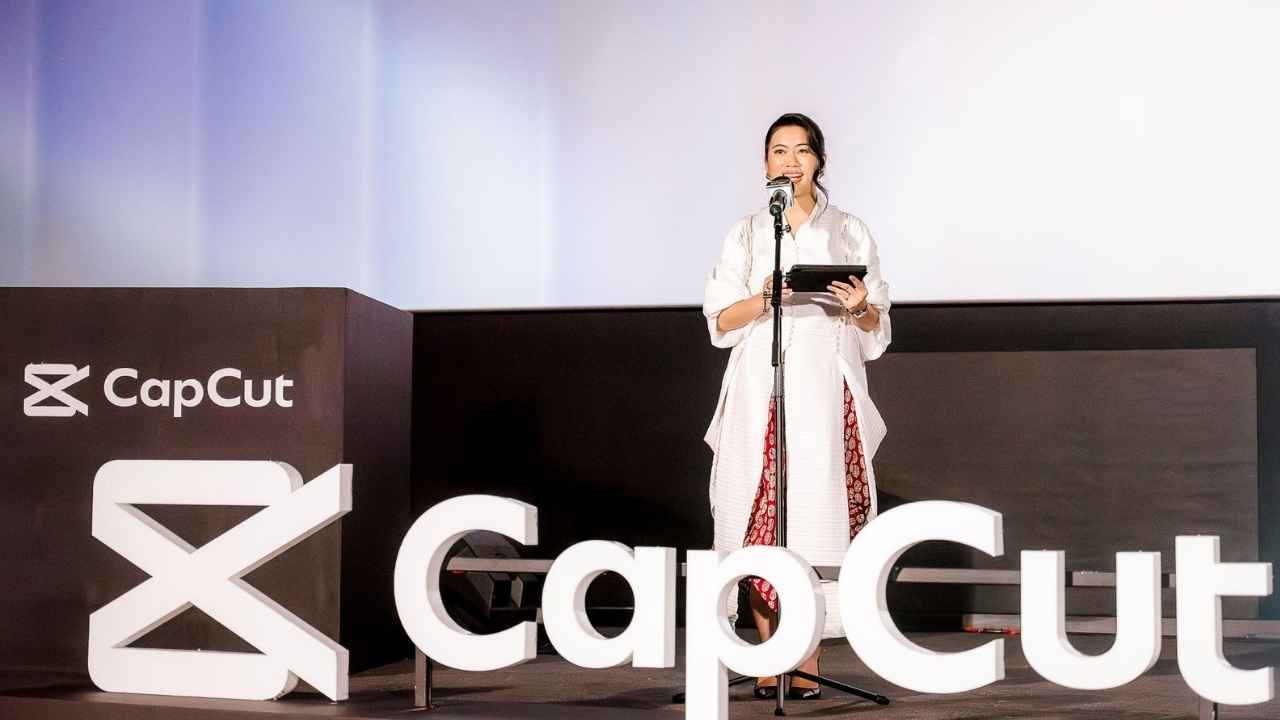 AI Content Fest 2026 CapCut menampilkan karya kreator Indonesia di layar lebar.