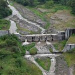 Kementerian PU memeriksa Sabo Dam untuk antisipasi lahar dingin Gunung Sinabung.