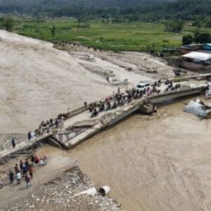Kementerian PU Tangani Jembatan Aih Bobo yang Putus Diterjang Banjir, Sabo Dam di Gayo Lues Dikebut