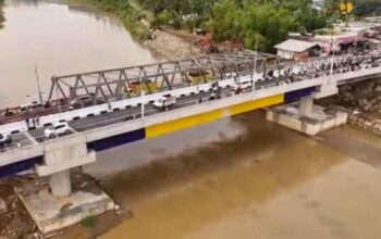 Jembatan Duplikasi Krueng Tingkeum di Kabupaten Bireuen, Aceh, resmi beroperasi sebagai jalur Lintas Timur Aceh–Sumatera Utara.