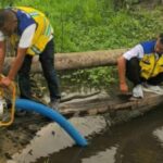 Kurangi Risiko Gagal Panen, Kementerian PU Pompa Air ke 5 Hektare Sawah di Muaro Jambi