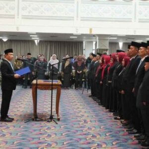 Sekdaprov Marindo Lantik Pejabat Administrator dan Pengawas, Tekankan Integritas serta Pelayanan Publik