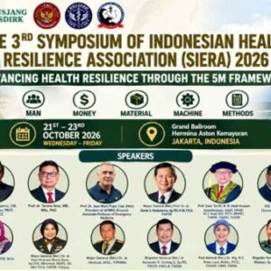 SIERA III 2026 Digelar di Jakarta, Bahas Ketahanan Kesehatan Berbasis 5M