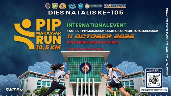 1.500 Pelari Ikuti Run Wave 2026 PIP Makassar
