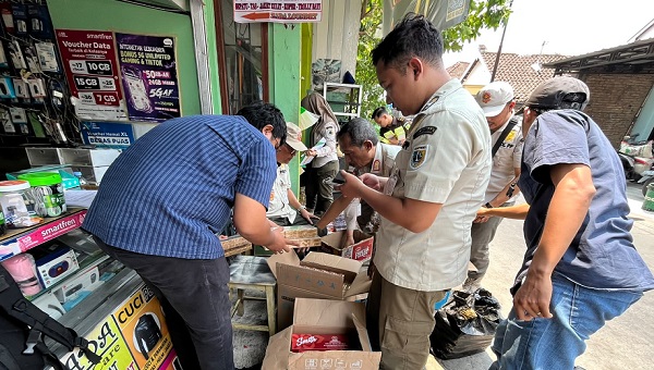 63.980 Batang Rokok Ilegal Diamankan Tim Gabungan di Demak