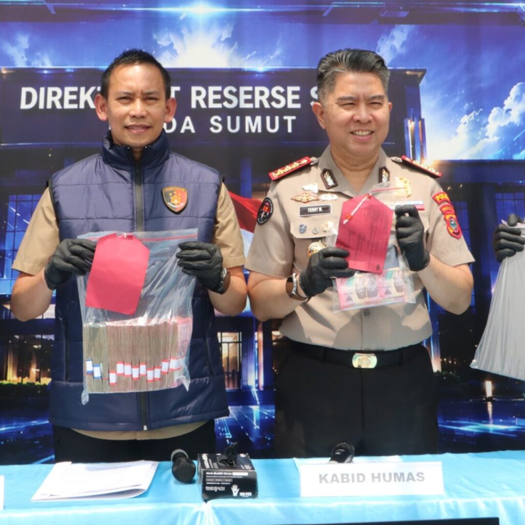 Ditressiber Polda Sumut Ungkap Judi Online Nextplay88, Dua Orang Jadi Tersangka