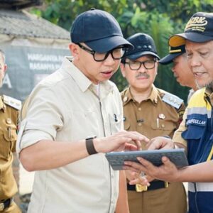 Gubernur Mirza Tinjau Jalan Ketapang–Negara Ratu, Infrastruktur Lampung Utara Diperkuat
