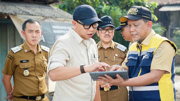 Gubernur Mirza Tinjau Jalan Ketapang–Negara Ratu, Infrastruktur Lampung Utara Diperkuat