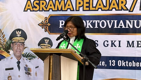 Gubernur Papua Selatan Resmikan Asrama Mahasiswa Pdt. Oktovianus Noya di Merauke
