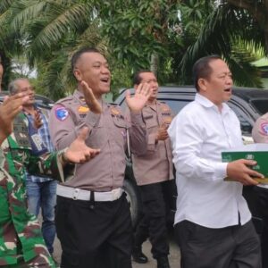 HUT ke-81 TNI, Polresta Deli Serdang Beri Kejutan ke Sejumlah Satuan