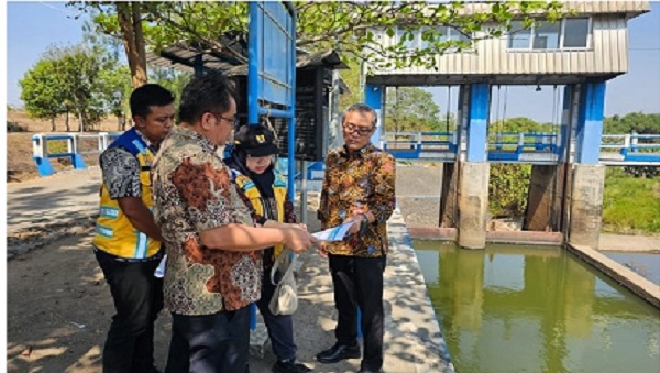 Hadapi Kemarau, Kementerian PU Suplai 1,5 m³ Air per Detik untuk 8.845 Hektare Sawah Nganjuk
