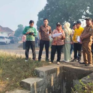 Jelang Pembangunan Rehabilitasi, Bupati Lampung Timur Tinjau Way Kawat Terbanggi Marga