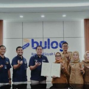 Jelang Pembangunan RMU, Pemkab Lamtim Bersama Perum Bulog Tandatangani PKS