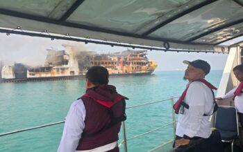 KMP Batumandi Terbakar, KSOP Banten Evaluasi Keselamatan Kapal
