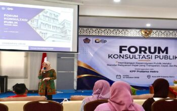 KPP Pratama Metro Gelar Forum Konsultasi Publik