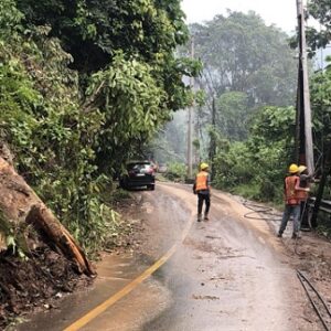 Kerahkan 10 Alat Berat, Kementerian PU Bersihkan 14 Titik Longsor Tapan–Batas Jambi