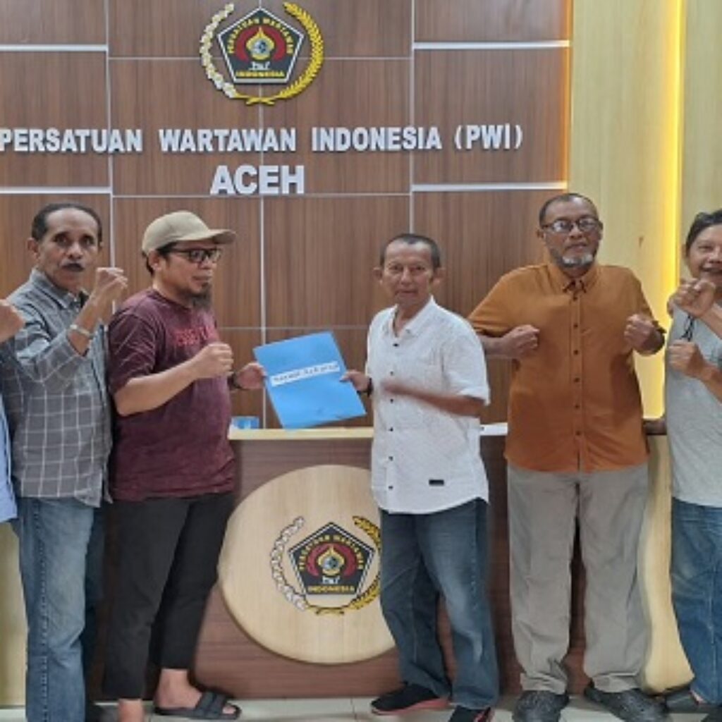 Masuk Bursa Ketua PWI Aceh 2026-2031, Sayuti Achmad Ambil Formulir Pencalonan