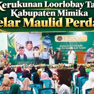 Maulid Nabi Muhammad SAW di Timika, Kerukunan Loorlobay Tam Ajak Warga Perkuat Persatuan