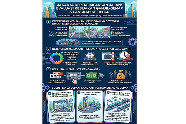Menimbang Masa Depan Ganjil-Genap Jakarta