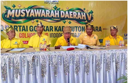 Musda V Golkar Buton Utara Tetapkan Firdaus Djamaluddin sebagai Ketua Definitif