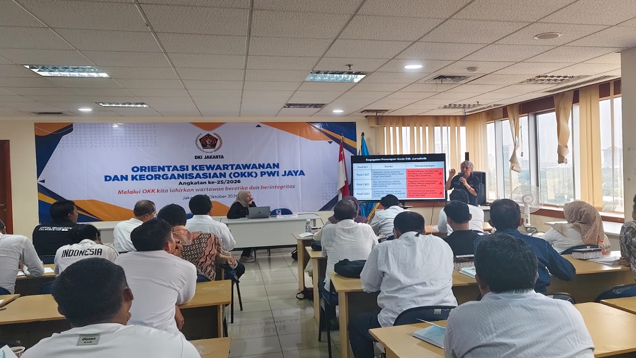 PWI Jaya Gelar OKK Angkatan ke-25