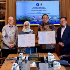 Perkuat Sinergi, Pemkab Lamtim melakukan penandatanganan Kesepakatan Bersama Institut Pertanian Bogor