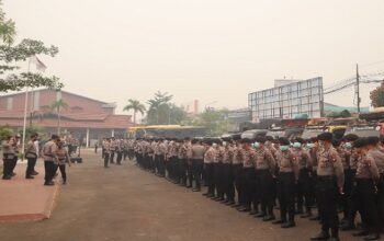 Polda Kalbar Kerahkan 300 Personel ke Ketapang untuk Perkuat Penanganan Karhutla