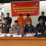 Polres Nabire Amankan Dua Tersangka Kasus Ganja, Barang Bukti 104,57 Gram