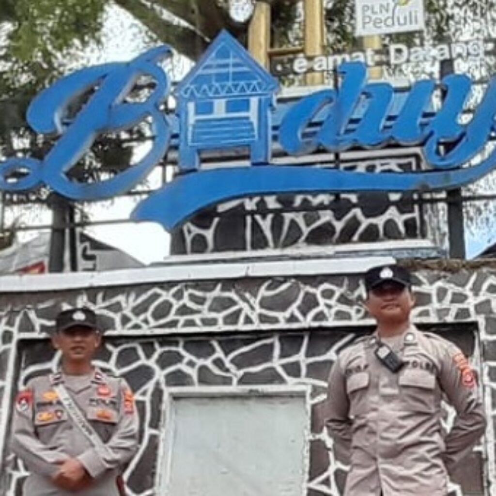 Polsek Leuwidamar Patroli Wisata Baduy, Pengunjung Diimbau Jaga Keamanan