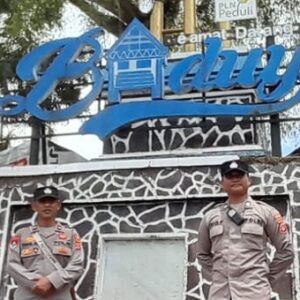 Polsek Leuwidamar Patroli Wisata Baduy, Pengunjung Diimbau Jaga Keamanan