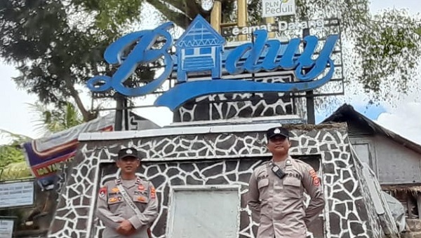 Polsek Leuwidamar Patroli Wisata Baduy, Pengunjung Diimbau Jaga Keamanan