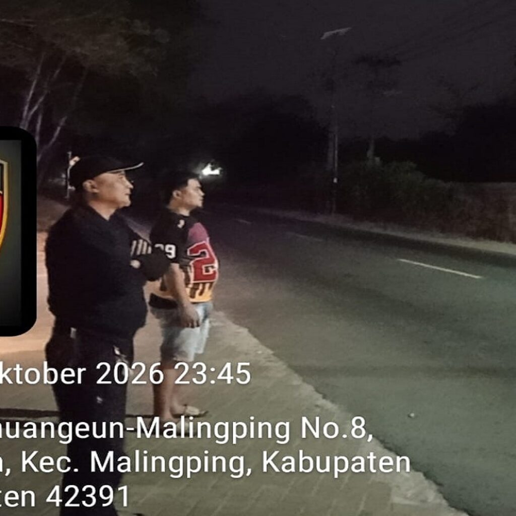 Polsek Malingping Gelar Patroli Siaga Reserse, Antisipasi Begal dan Curanmor