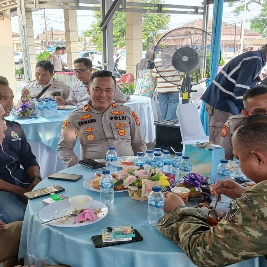 Polsek Merapi Gelar Pisah Sambut, AKP Edward Habibi Gantikan AKP Edward Gultom