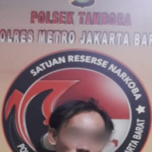 Polsek Tambora Amankan Pria di Angke, Sita 4 Paket Sabu Seberat 1,55 Gram