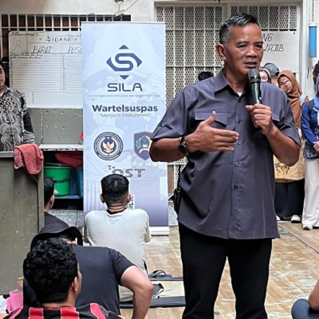 Rutan Kelas I Jakarta Pusat Gandeng PT Digdaya Sosialisasikan Wartelsuspas SILA