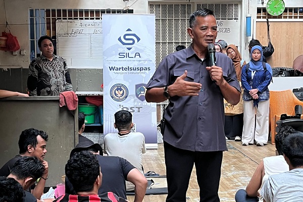Rutan Kelas I Jakarta Pusat Gandeng PT Digdaya Sosialisasikan Wartelsuspas SILA
