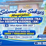 SMAN 1 Terbanggi Besar Dukung Siswa Kelas XII Hadapi TKA 2026
