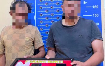 Satresnarkoba Polres Sabang Amankan Dua Terduga Penyalahgunaan Sabu