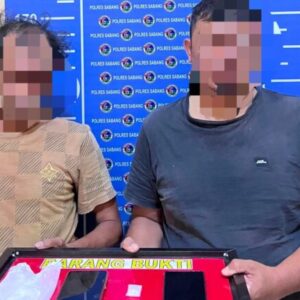 Satresnarkoba Polres Sabang Amankan Dua Terduga Penyalahgunaan Sabu