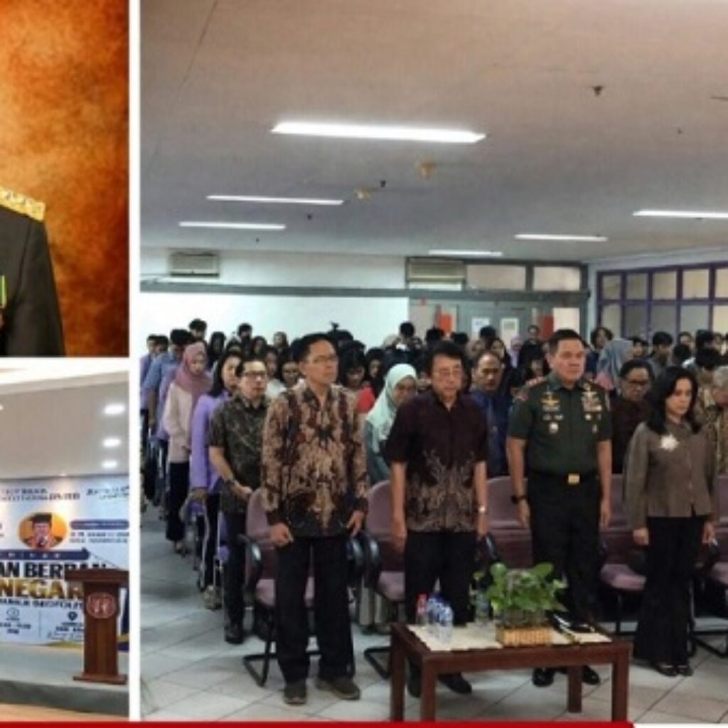 Seminar Kebangsaan IBM ASMI, Gubernur Akmil Rano Tilaar Bahas Tantangan Geopolitik
